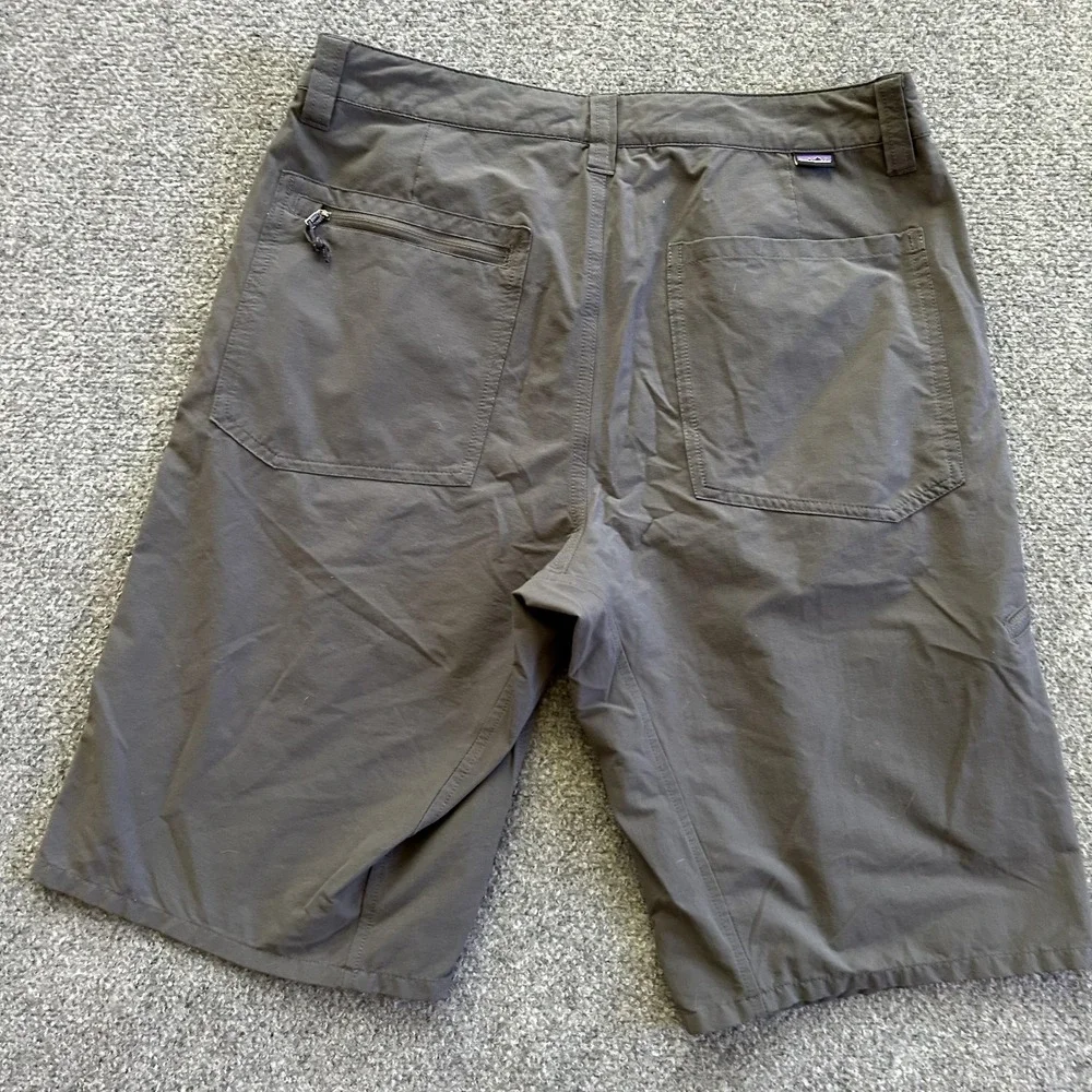 Patagonia Quandary Shorts Mens 32 Gray Hiking Stretch Lightweight 10" - Picture 15 of 15